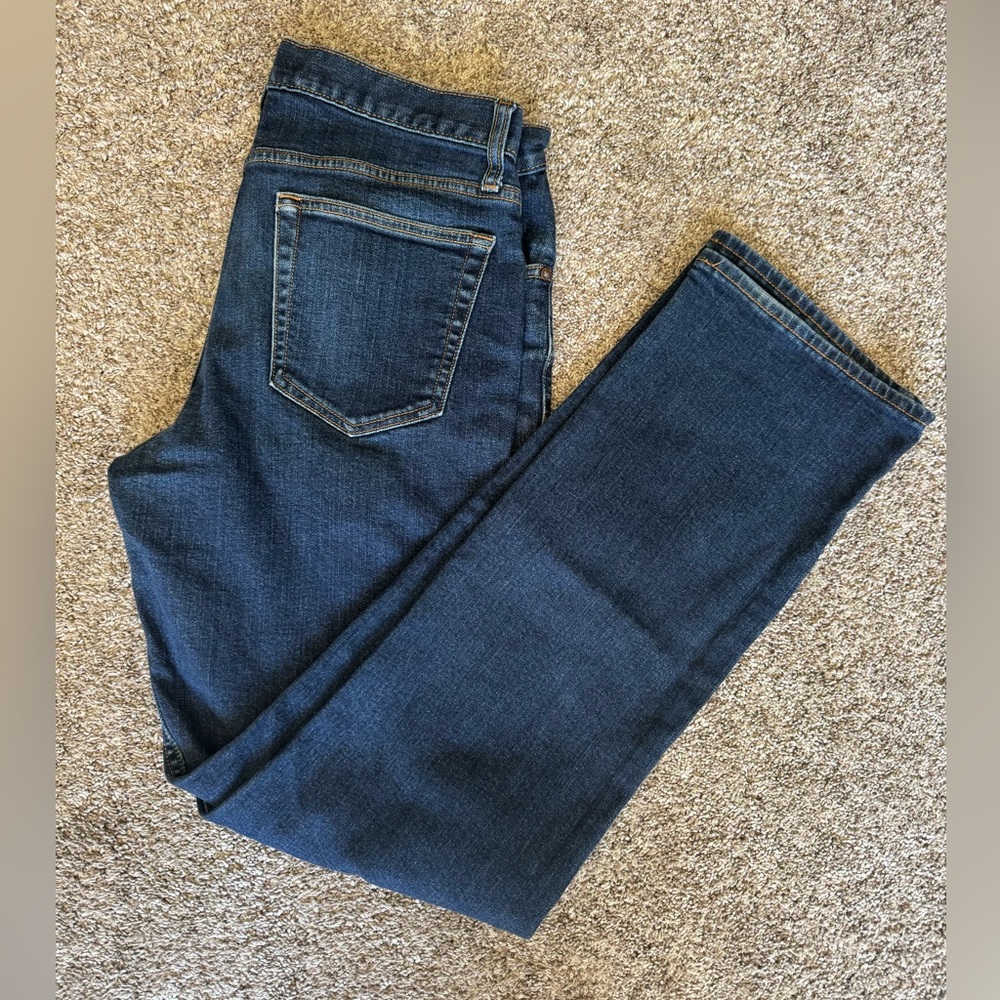 Old navy straight jeans 33/34
